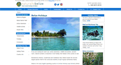 Desktop Screenshot of naturallybelize.co.uk